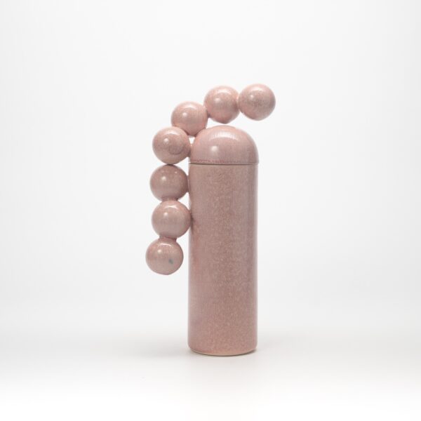 DSC03582大 Pink vase with spheres No.1