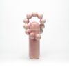 Pink vase with spheres No.3