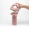 Pink vase with spheres No.3