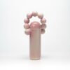Pink vase with spheres No.3