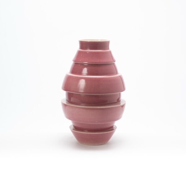 Interleave Vase, Pink