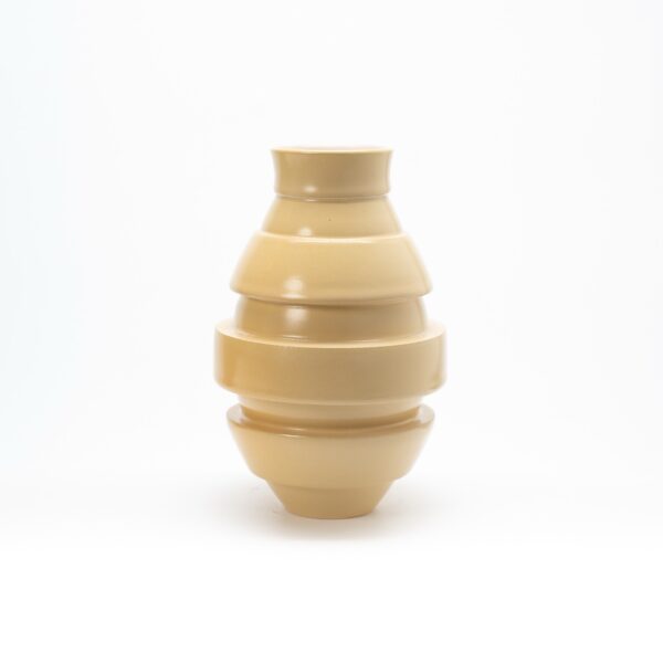 Interleave vase, Yellow