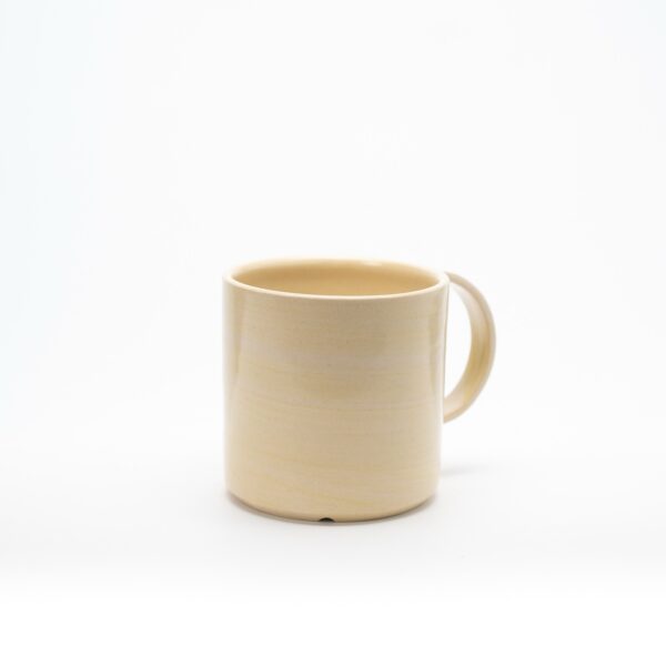 Nerikomi Mug, light yellow