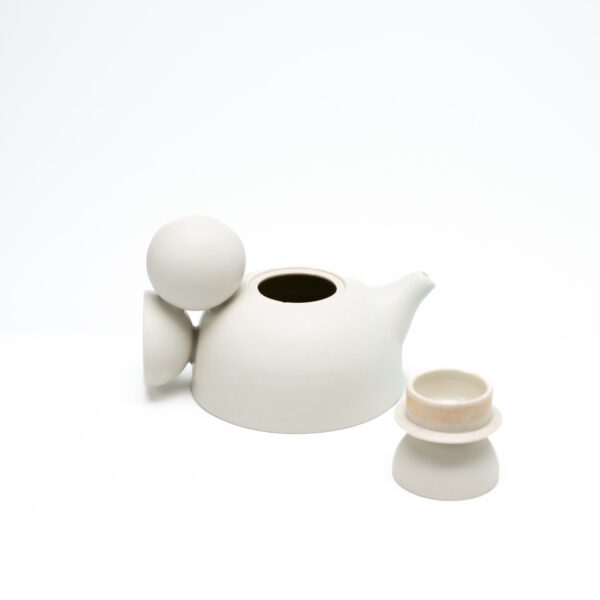 Teapot with hemispheres No.2