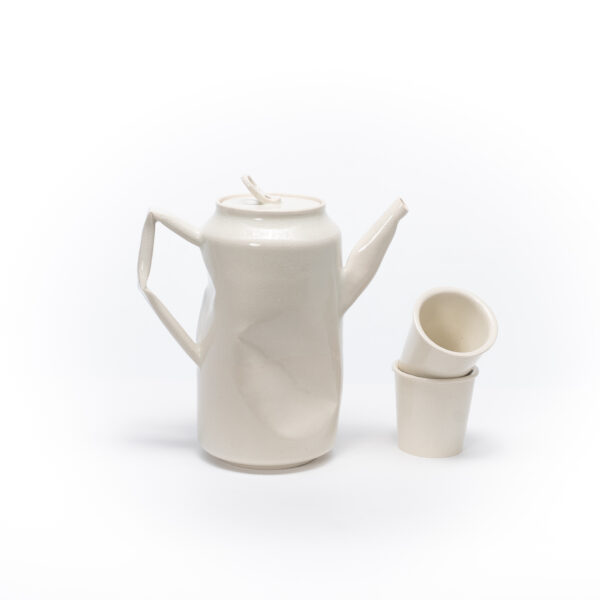 Crushed Can (teapot) No.1