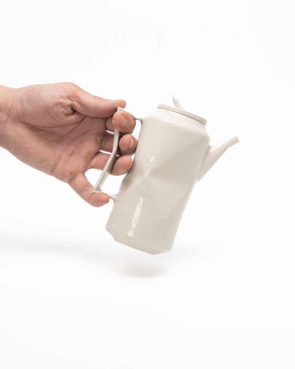 Crushed Can (teapot) No.4