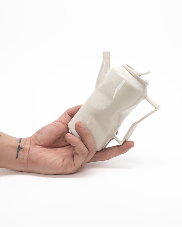 Crushed Can (teapot) No.4