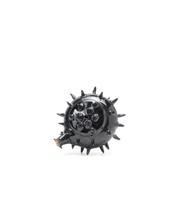 Mini Teapot with thorns (black)
