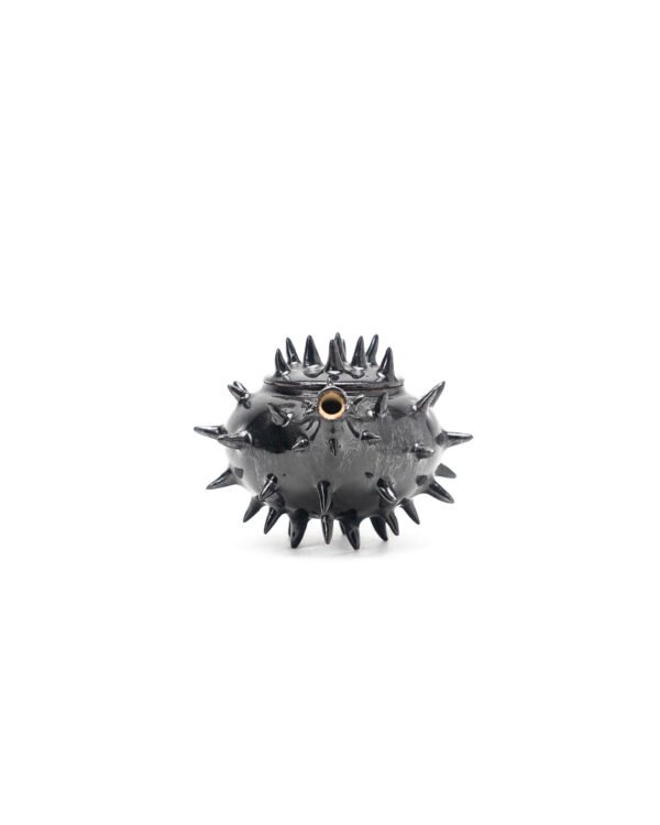 Mini Teapot with thorns (black)