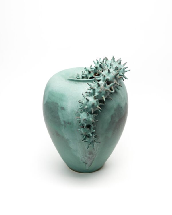 DSC06409-2 Vase with spiked spheres No.3