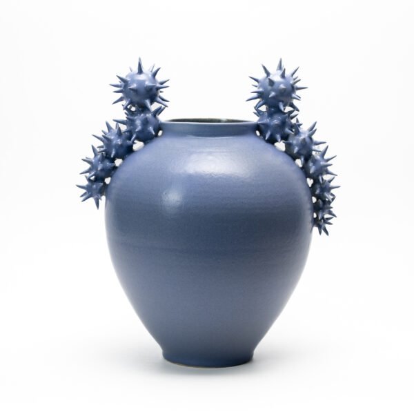 Vase with spiked spheres No.2